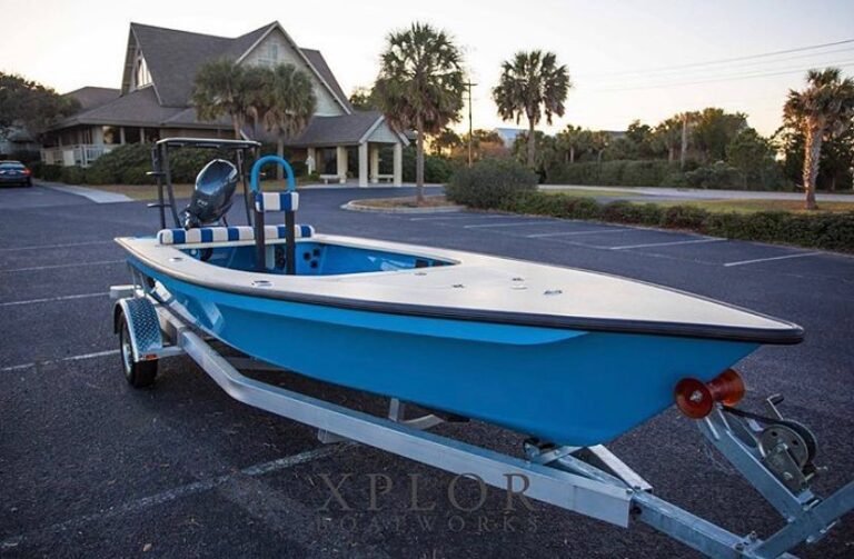 @xplorboatworks awesome blue skiff option