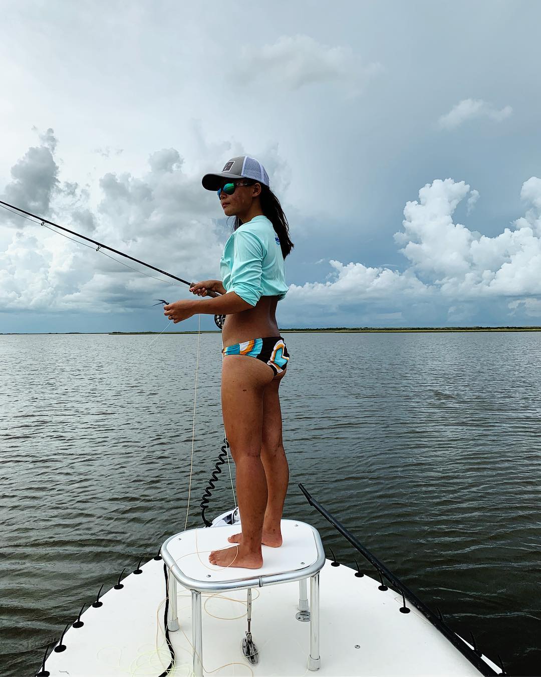 My face after 4 hours of casting at hungry reds and a tailing black drum who jus