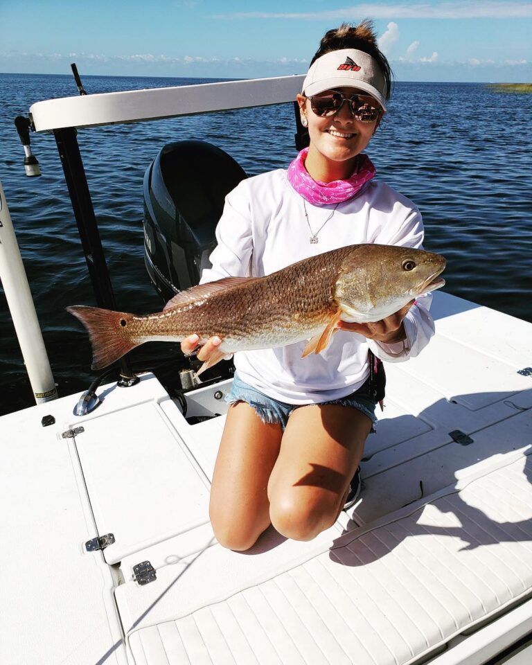 Redfish love the live bait!