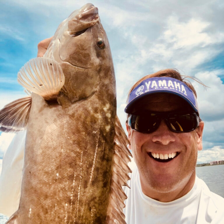 That’s right….. inshore fishing + killer lures = GROUPER