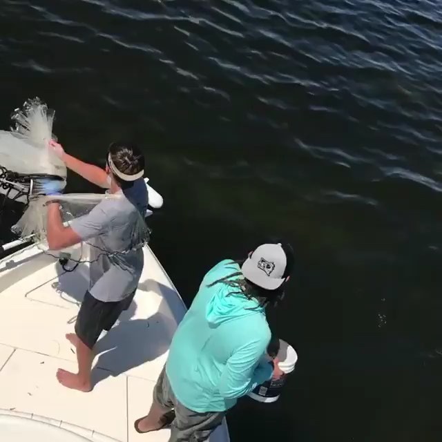 serving up some  flats net pancakes with the 12 footer