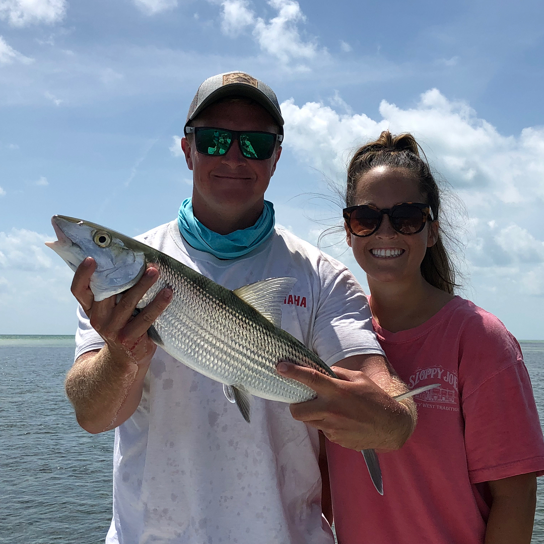 Happy to help put Lauren on her first Bonefish, 3 for 4 today 
~
~
~
~
~