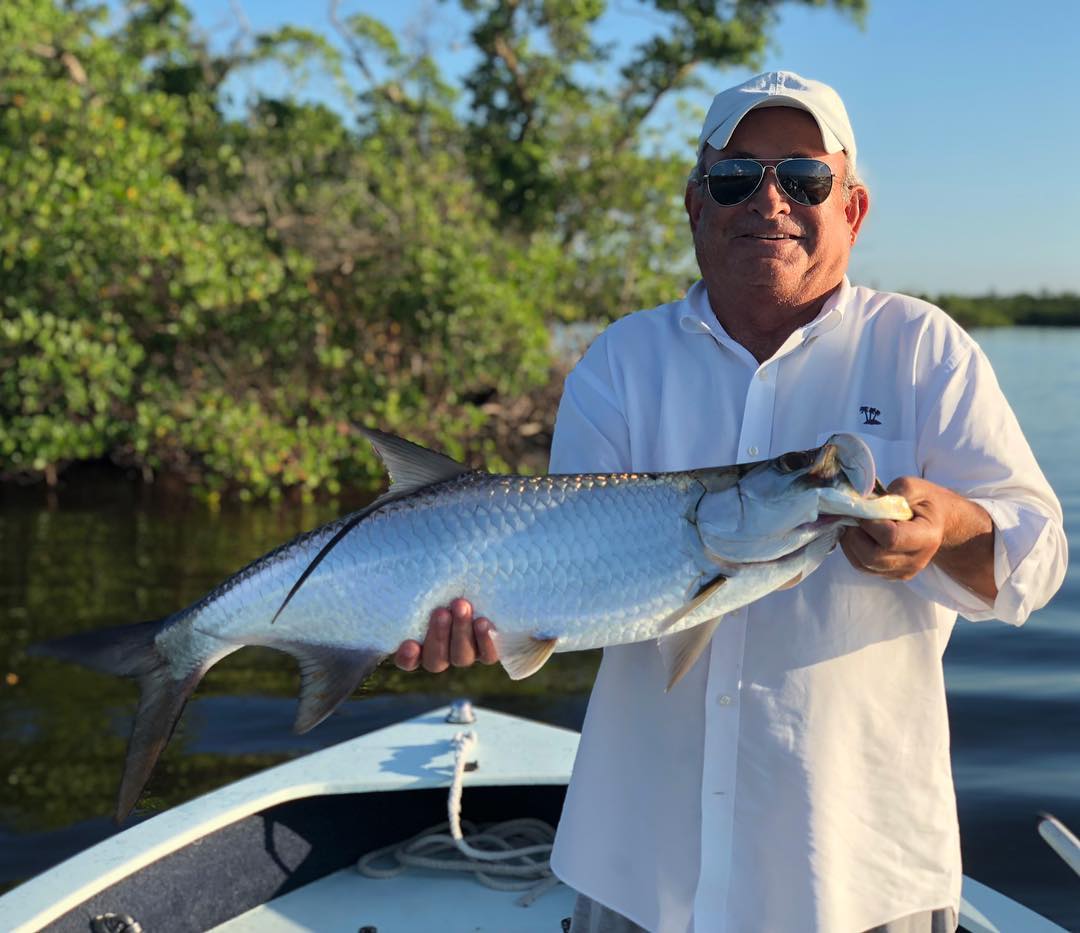 Action packed morning with Mike today, he slammed out with a snook, tarpon, and