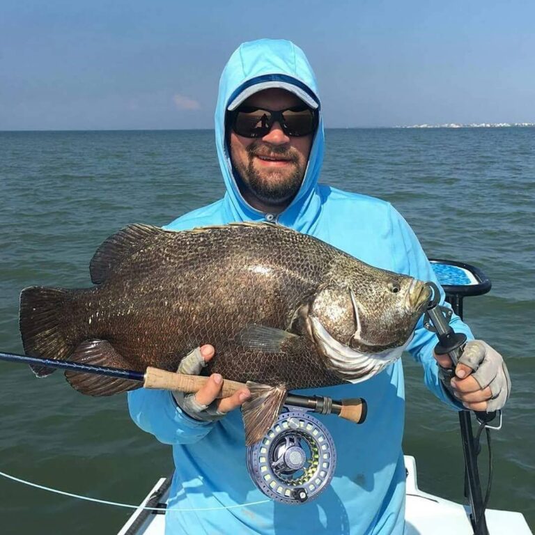 Sight Fishing Tripletail.  Fun!