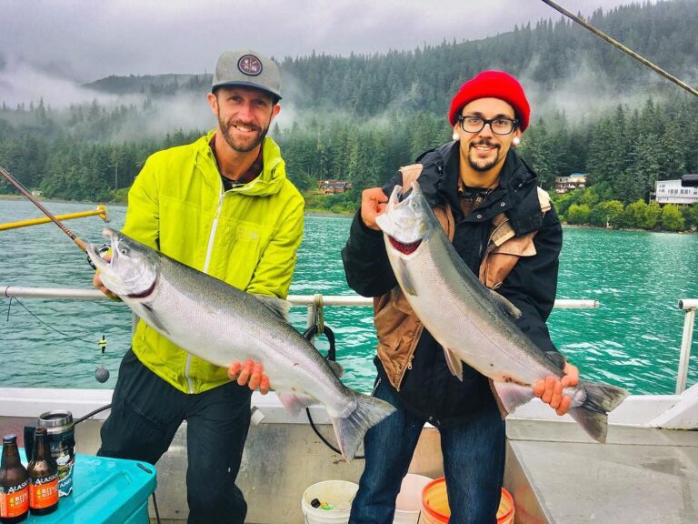 It’s coho season and the boys are making it happen!