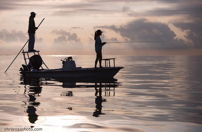 A glassy day on the flats!