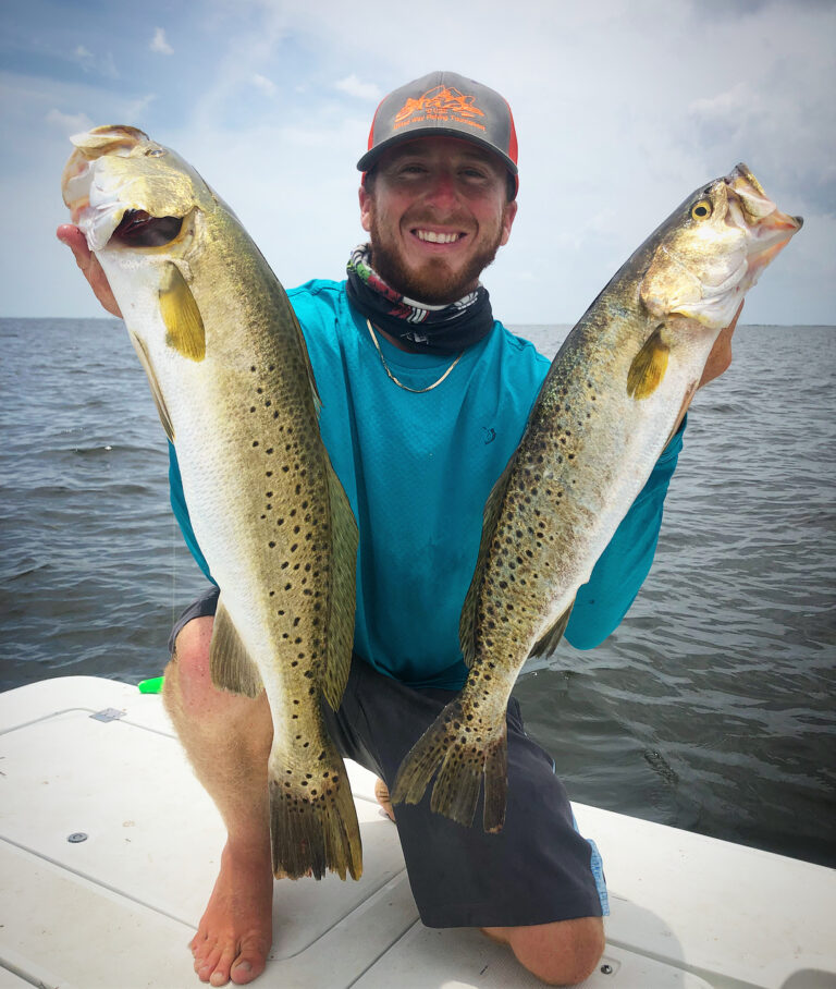 Couple gator trout