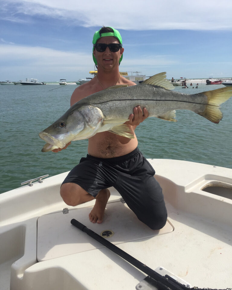 Three rooker snook didn’t have to beat the weekend warriors today