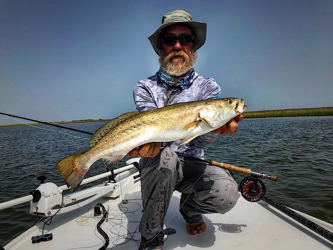 Congrats to  for sticking his personal best trout on the fly!