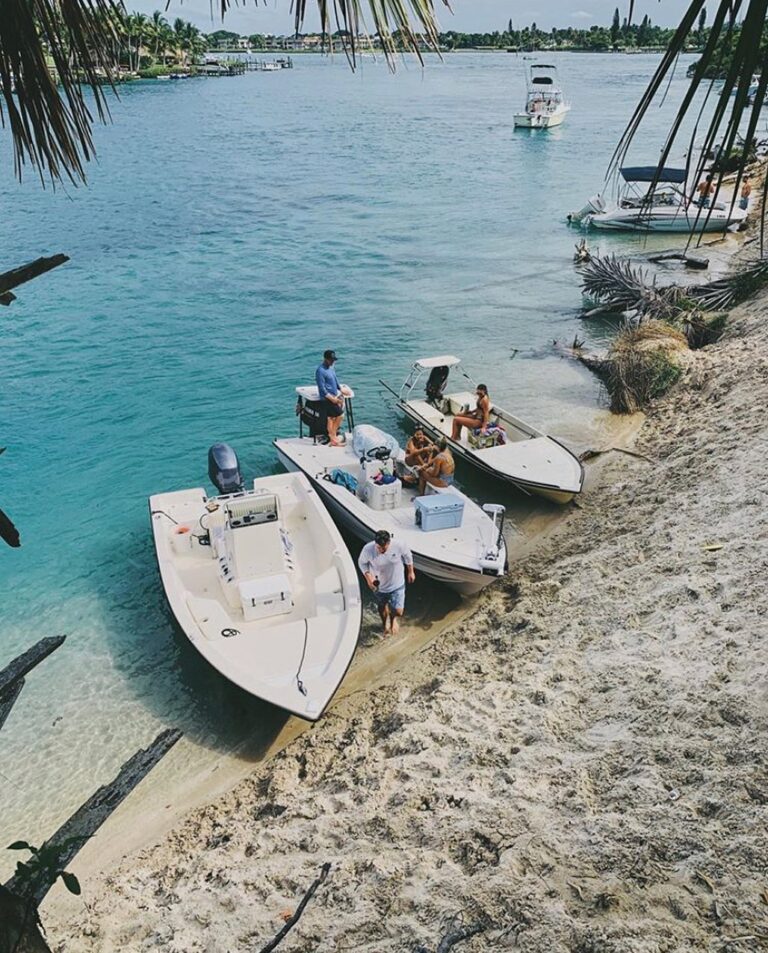 @bhall22 great day for a skiff meet up  Jupiter, Florida!