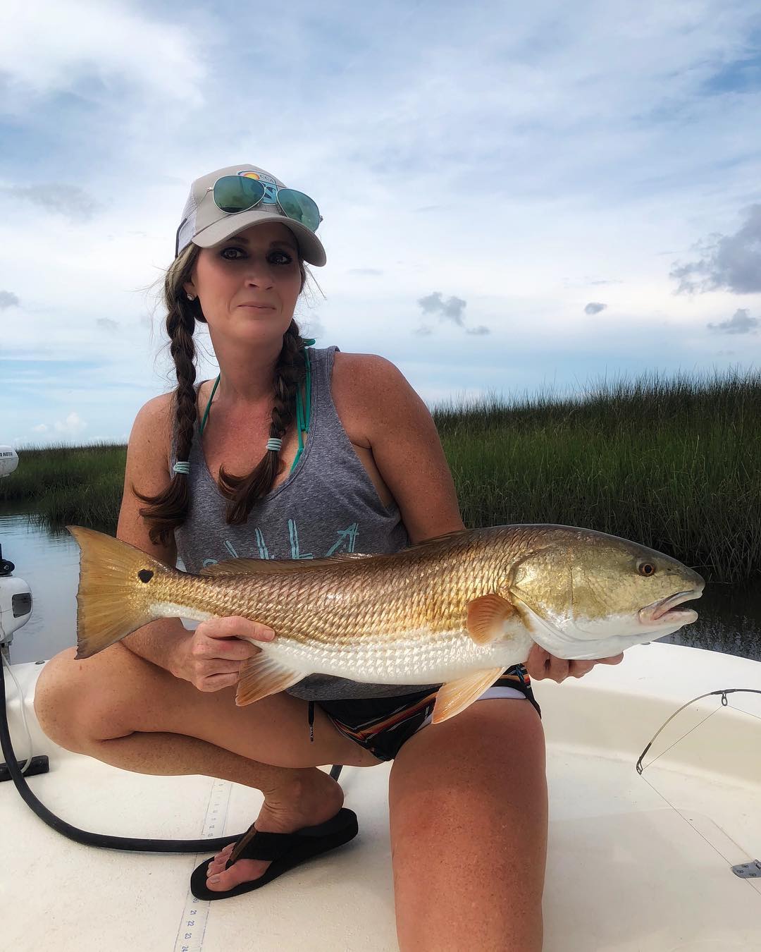 My favorite fishing days are when we run the beach then hit the river for the bu