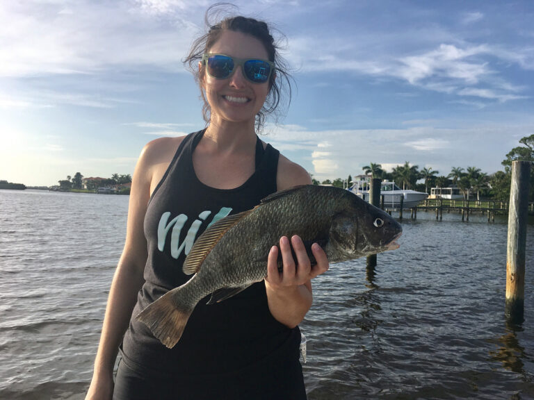 Plenty of Black Drum and slot Redfish to keep the rods bent this afternoon…