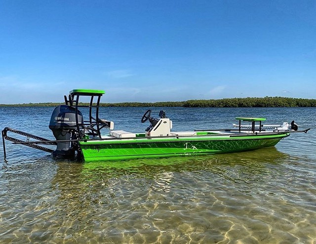 @southernshallowsfishing picked up a brand new @beavertailskiffs ! What do you t…