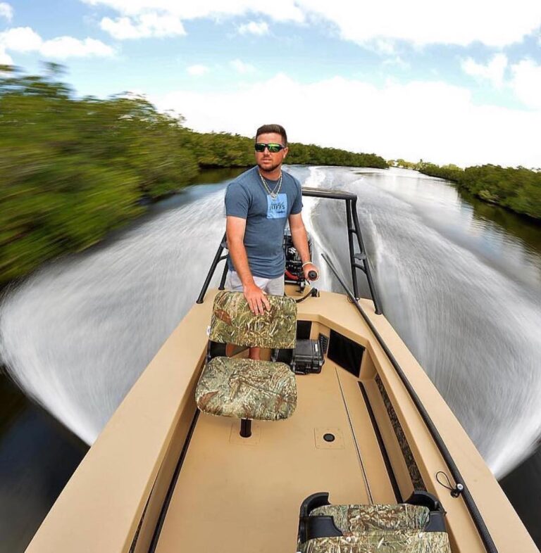 The new 16’6” predator doing skinny things in the mangroves.