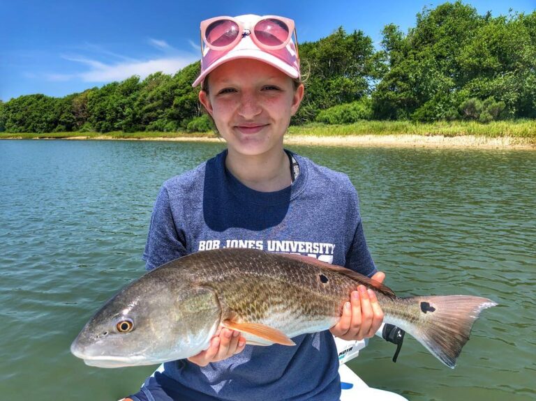 Beautiful 21″ Redfish!