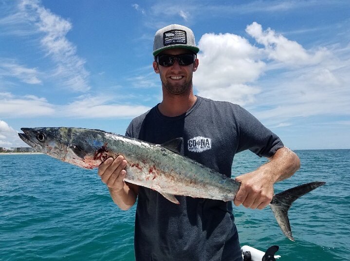 Kingfish on the beach!