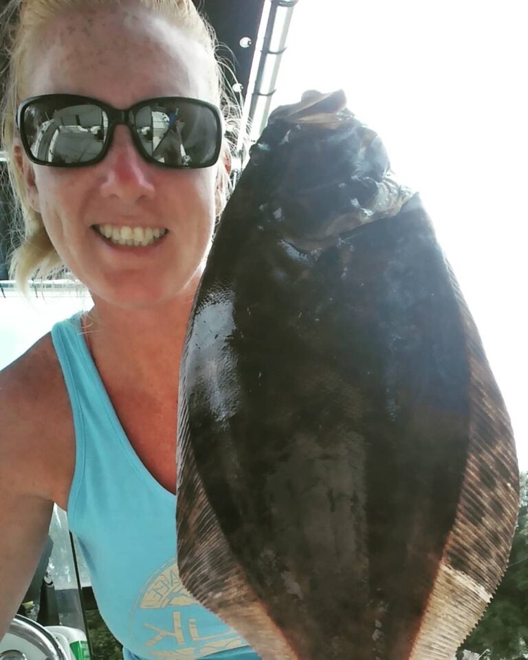 Flounder after the rain.