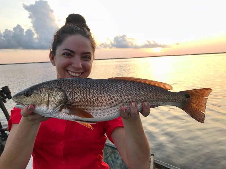 Redfish on the first cast, then slam by 7:30.