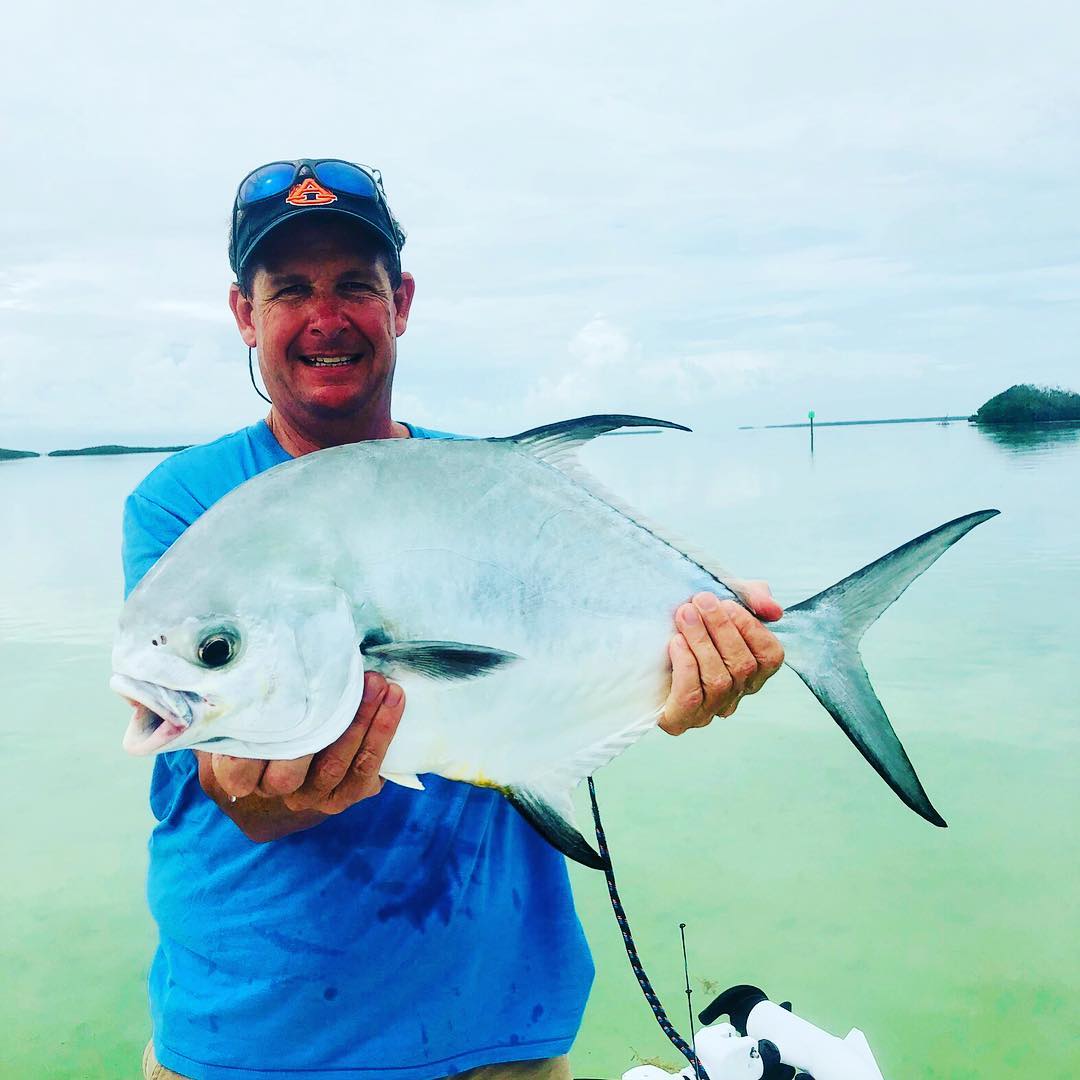 Beautiful Permit at the end of the day by Greg.