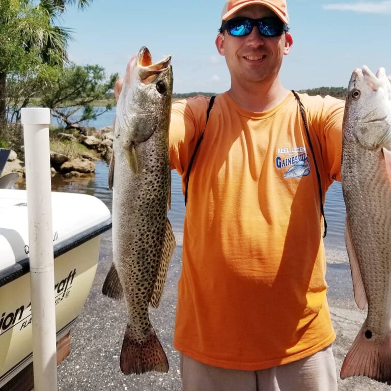 Tarpon wouldn’t take the bait but the Reds and Trout did!