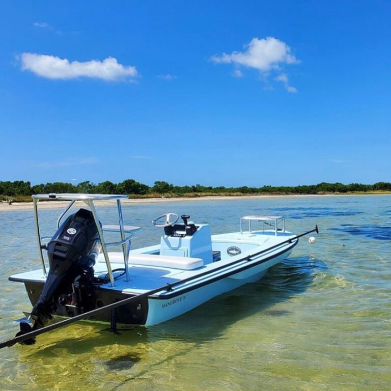 @chittum_skiffs awesome capture of an Fantastic Mangrove 18 sitting in beautiful…