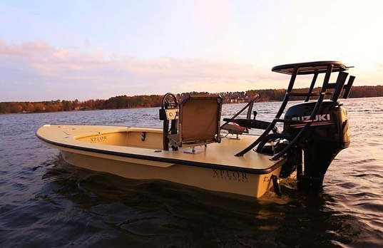 @xplorboatworks that color simply looks amazing in the sunset!