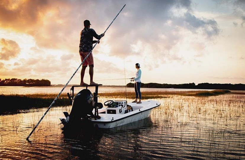 @jtayloroutdoors one last push on the Bonefish before sunset!