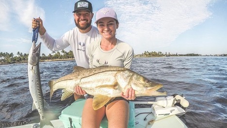 @drawem_in_outdoors couples doing it right 41” & 43” snook!
DM / tag us in your …