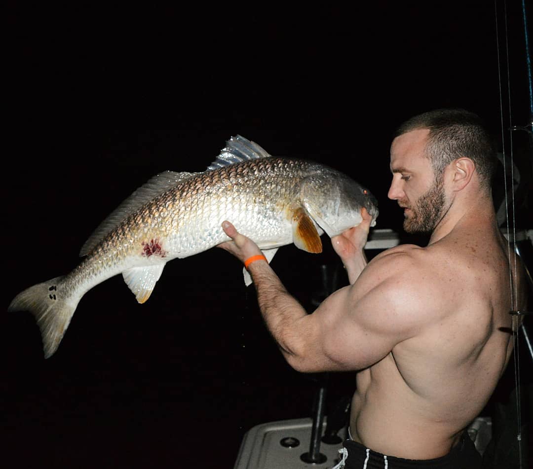 Tool bag Tuesday  sweet redfish that seemed to have escaped the jaws of a porpoi