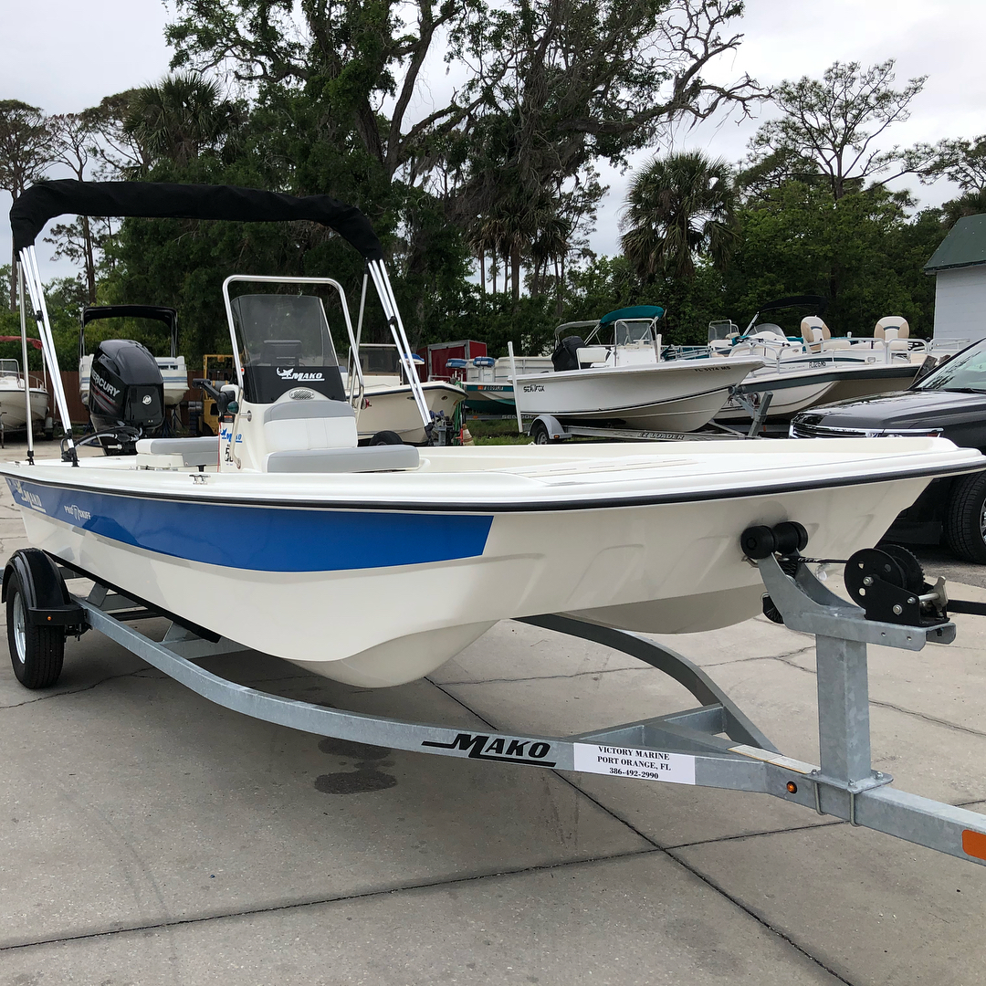 2018 Mako 17 Pro Skiff ready for delivery today.