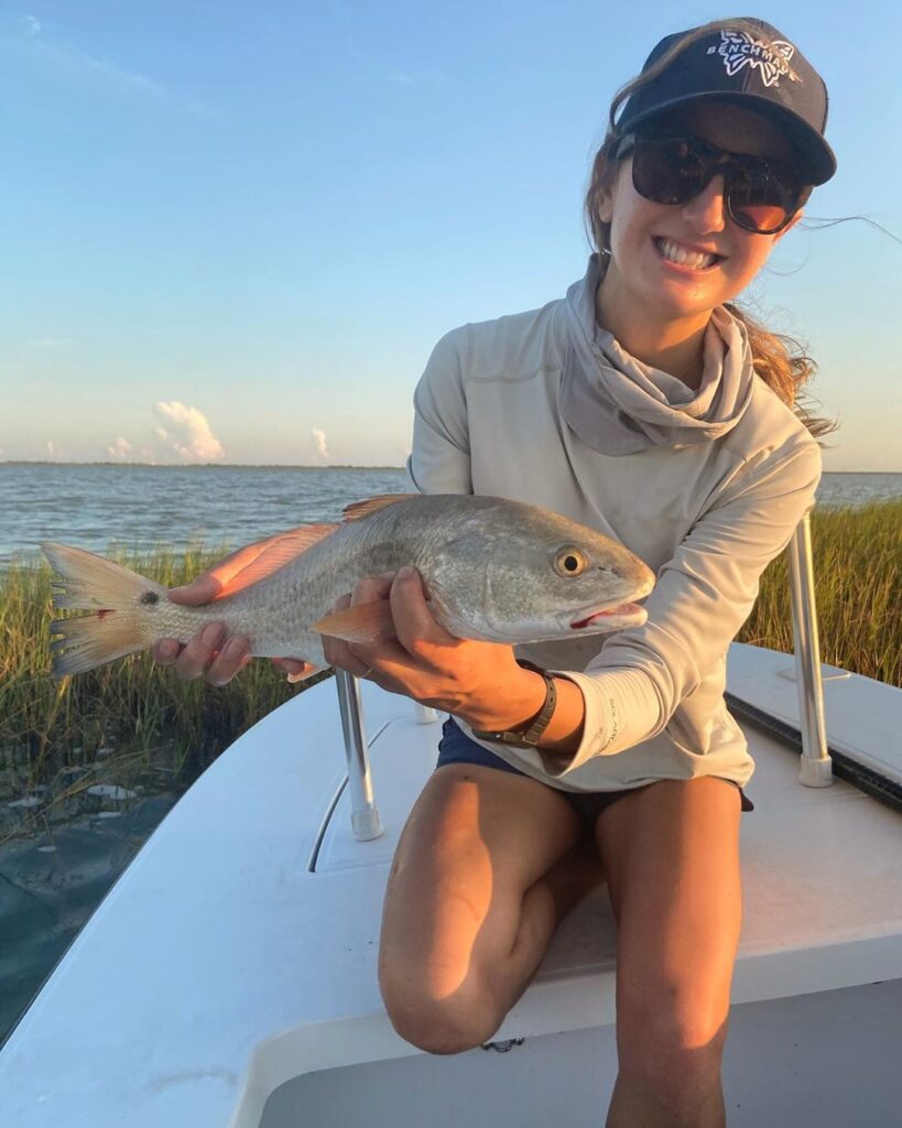 Last weekend I really wanted to catch dinner. We decided to fish the marshes ear