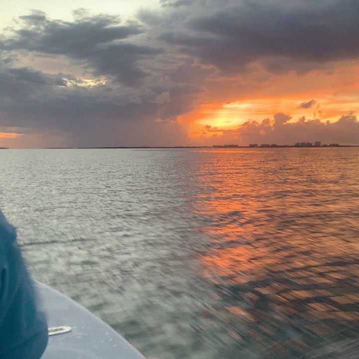 Sunrise over Biscayne Bay.