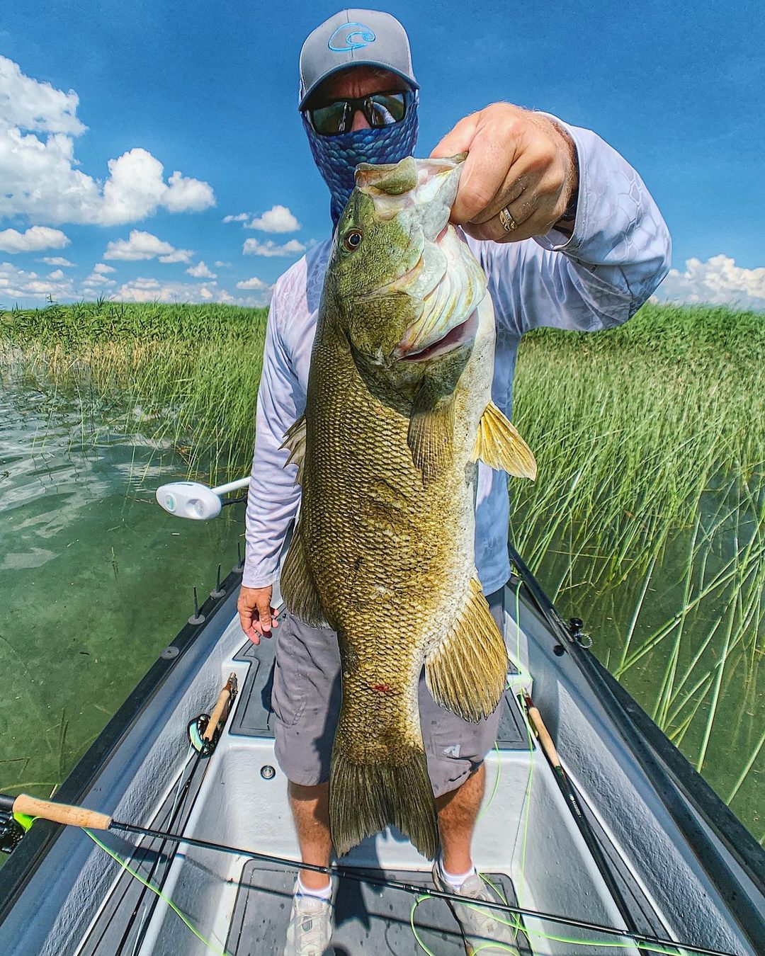 Sight fishing to 20” trons in the skinniest water .
.
.
.
   .
.
.
.