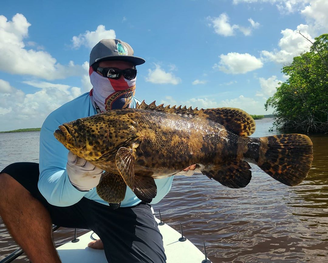 Went deep in the Glades with my bruddah  today and found some fish along the way