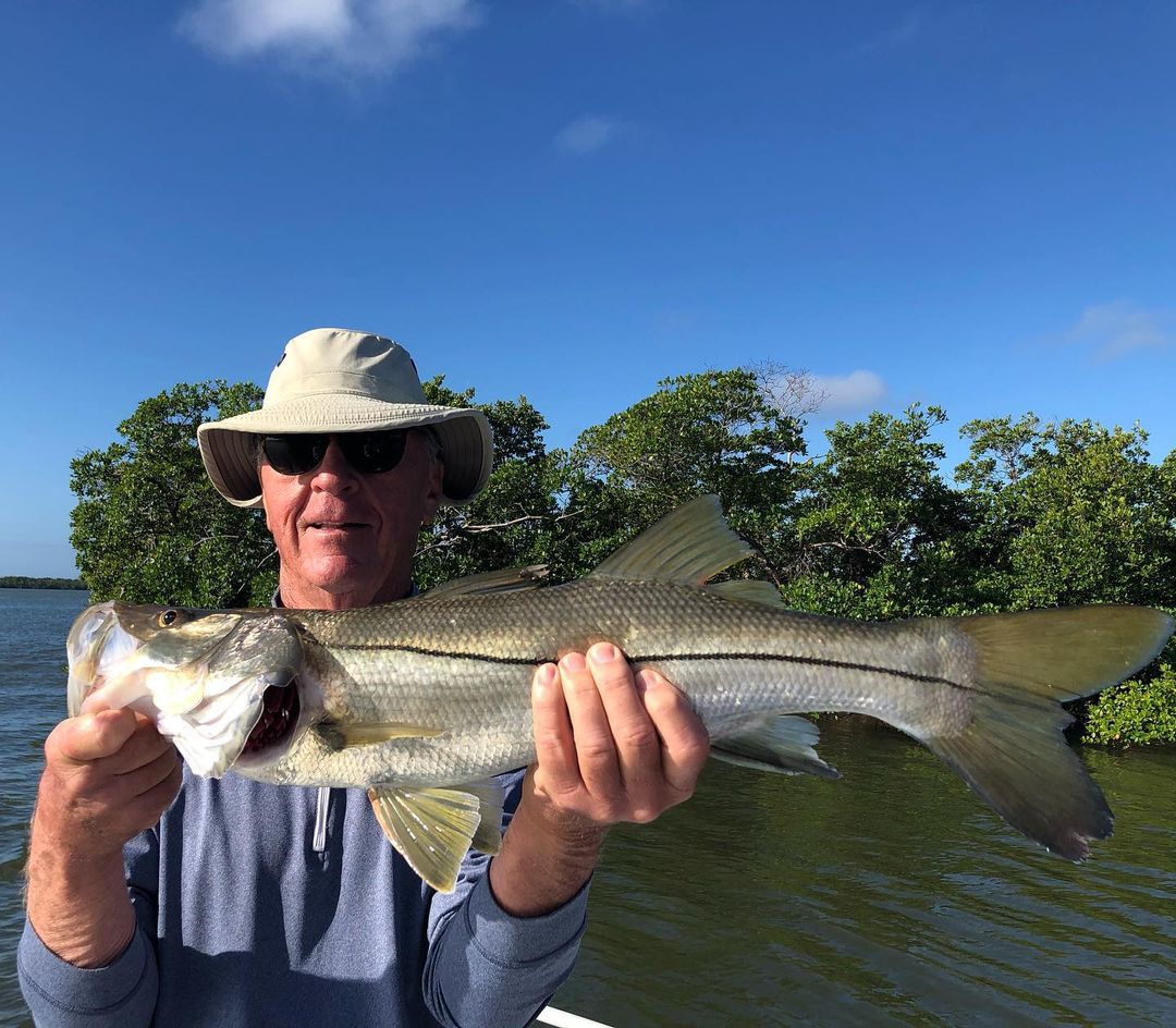 Couple nice ones from today, slot snook and red for the morning crew! Happy Than