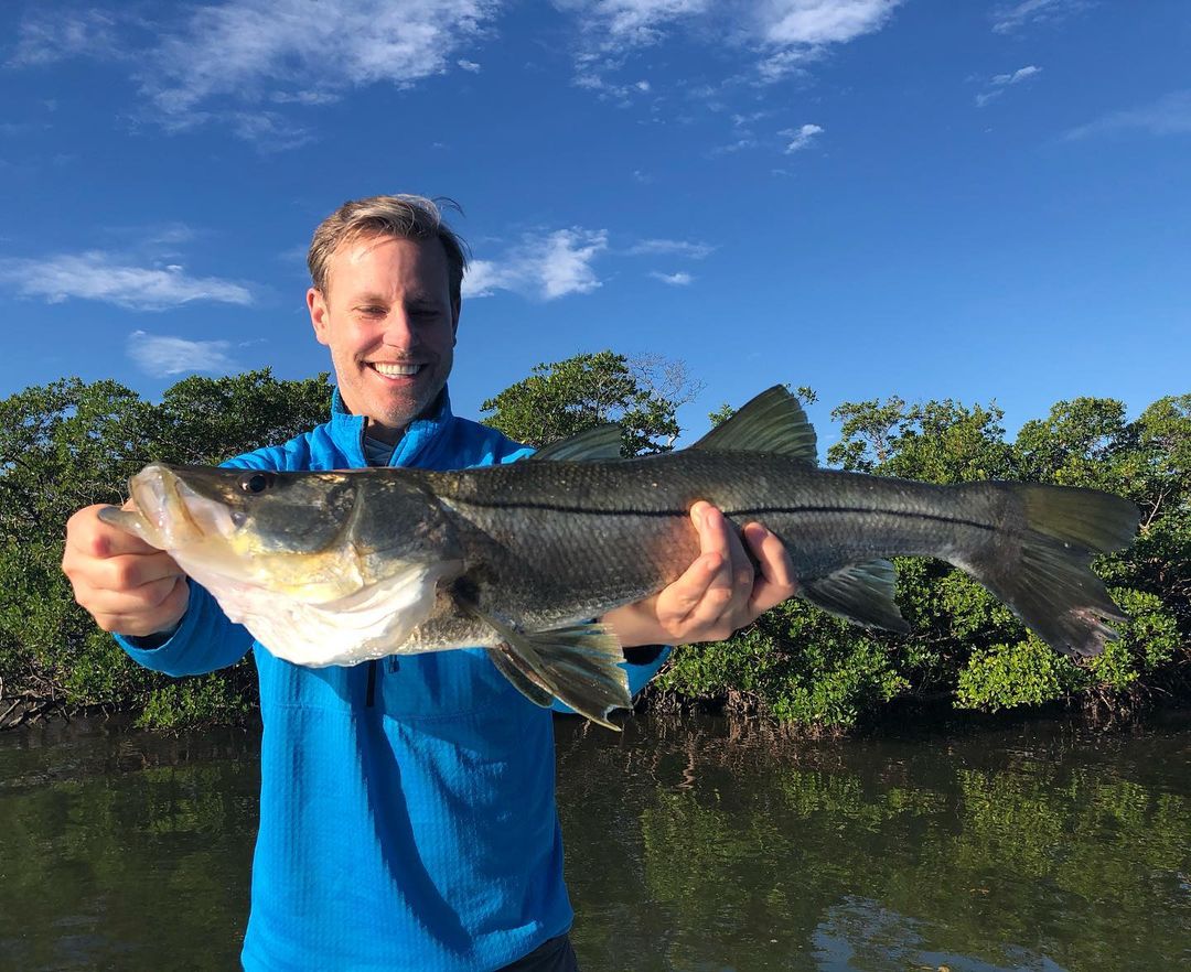 James and Ben had a killer morning with loads of snook and jacks, and a few hear