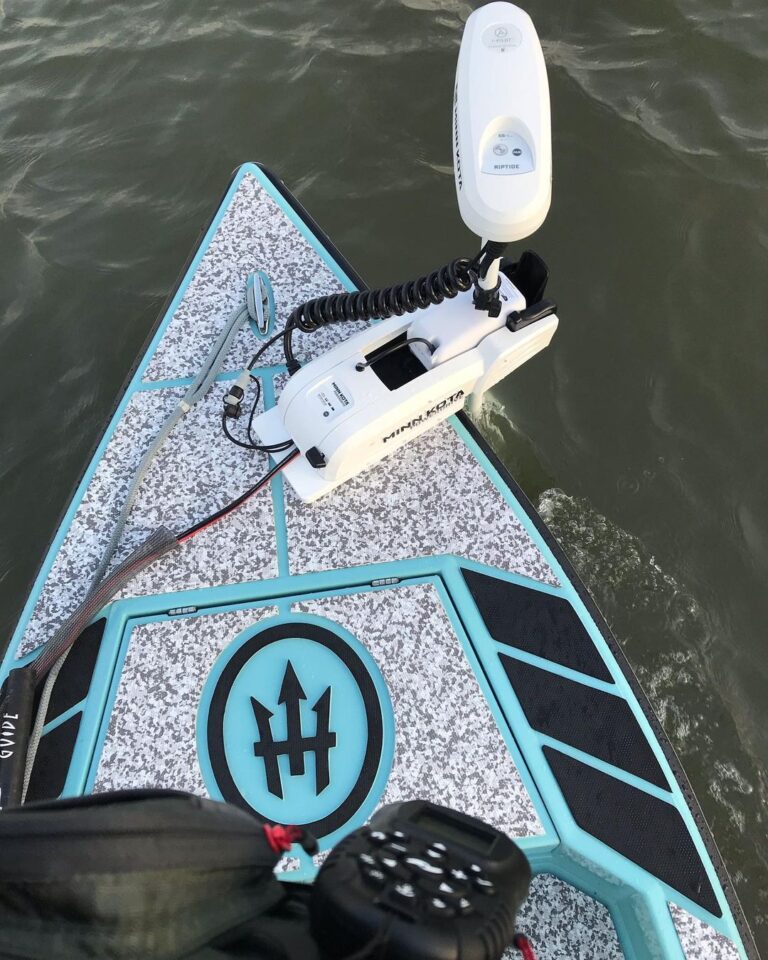 Cut down to size and it’s a perfect fit for the micro skiff! 
Maker:  
Dealer: