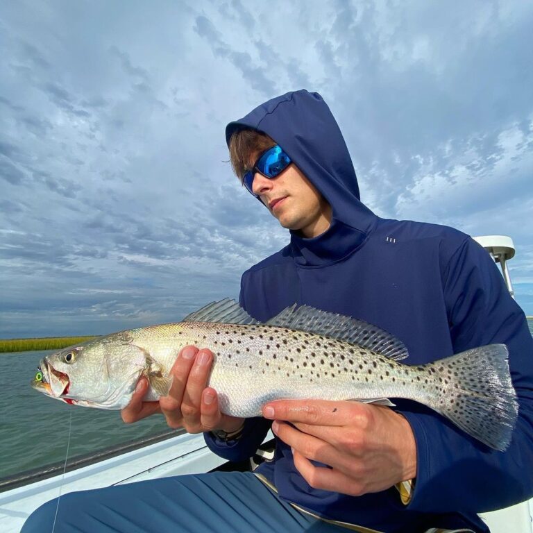 Bub’s with a pretty speckled trout!