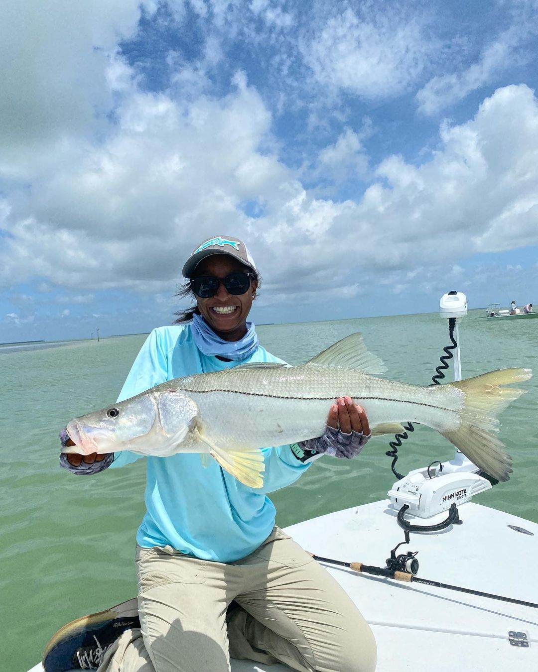 Happy first day of snook season.  with a nice 31 inch snook.