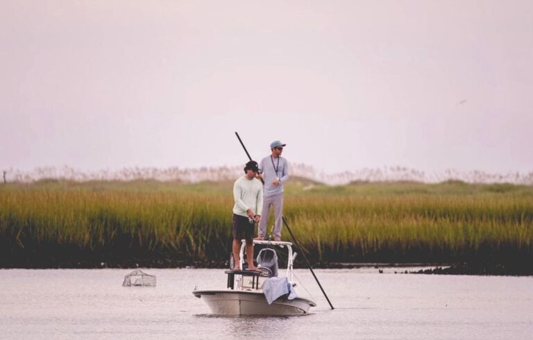 @capt.joshbenton redfish stalking during low tide DM / tag us in your pics!