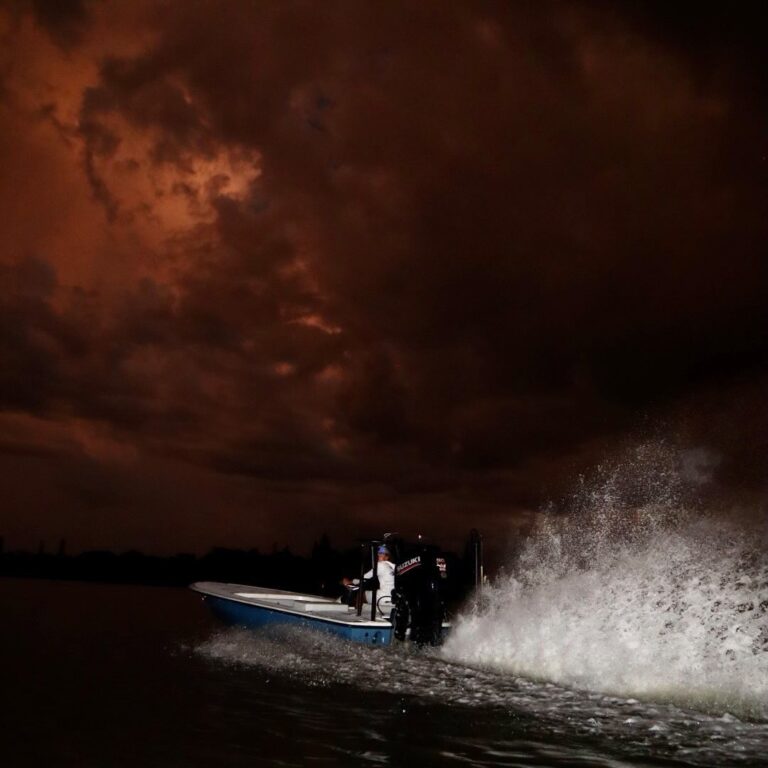 @carson_aguila1 going full rooster tail on the Yellowfin!