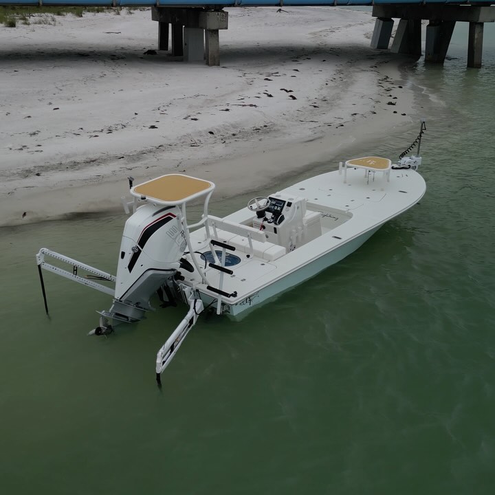 Mild to Wild – The Beavertail Skiffs Lightning is rated for 150-300hp…