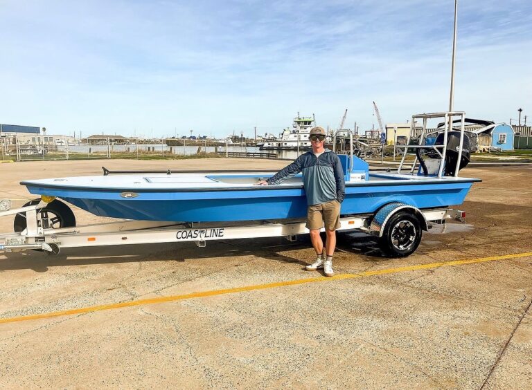 @blackduckskiffs Mantis headed to a new home to do some fly fishing with @doronl…