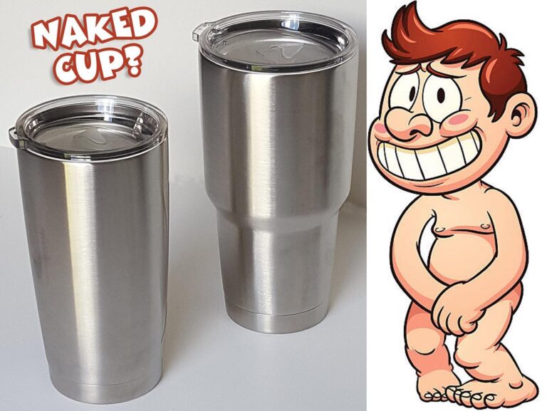 Do you SUFFER from “Naked Cup”? BUY 2 GET 1 FREE Mini Cup decals.